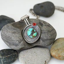 Load image into Gallery viewer, Orbital Pendant I - Turquoise