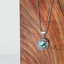 Load image into Gallery viewer, Orbital Pendant I - Turquoise